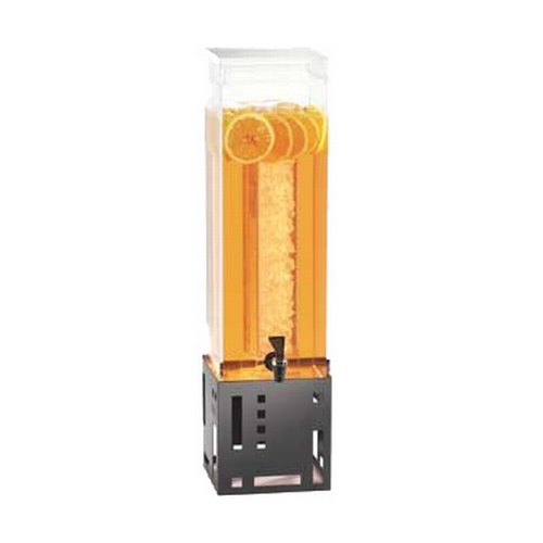 Cal-Mil 1602-1-13 Squared 7.5" x 9.5" Clear 1.5 Gallon Beverage Dispenser