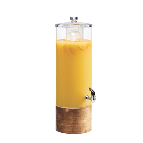 Cal-Mil 4306-3-99 Madera 10.5" Dia. x 24"H Polycarbonate Beverage Dispenser