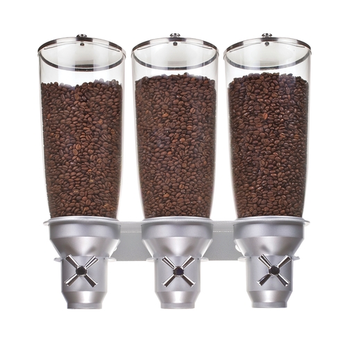 Cal-Mil 3518-3-39 18.5" x 6.75" x 19.75"H Platinum Cereal Dispenser