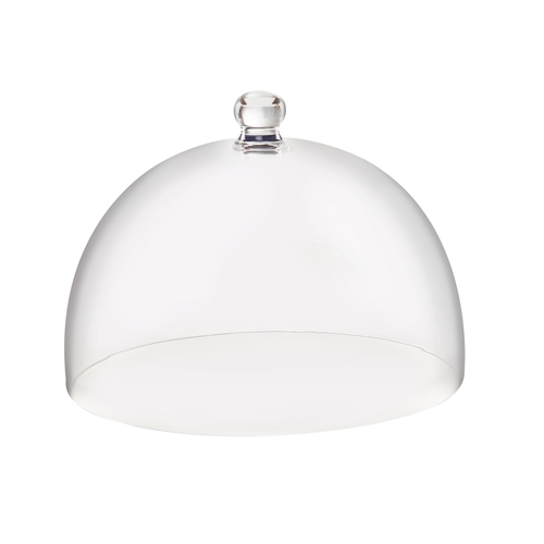 Cal-Mil 22058-12-12 12.25" Dia. Clear Polycarbonate Lift Off Dome Cover - 3 Each