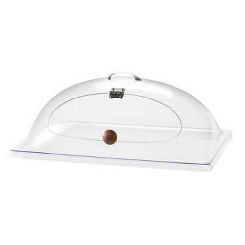 Cal-Mil 367-12 12" x 20" x 7"H Clear Polycarbonate Display Cover - 4 Each