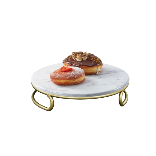 Cal-Mil 22425-3-81M Heritage 12" x 12" x 3"H Marble Melamine Display Riser
