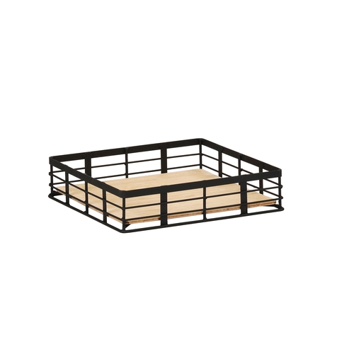 Cal-Mil 22600-3-13 Madison 12.5" x 12.5" x 3"H Black Display Riser