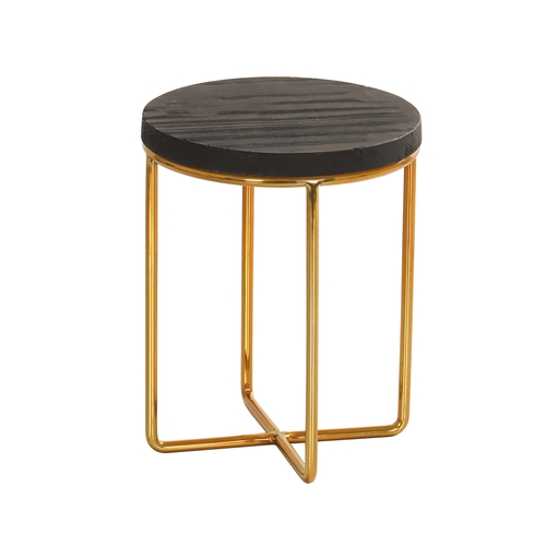 Cal-Mil 23791-10-130 8" Dia. x 10"H Antique Brass Wire Display Riser
