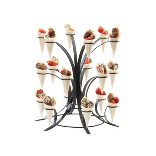 Cal-Mil 3330-13 20"Dia.x 20.5"H Metal Frame Multi-Tier Ice Cream Cone Holder