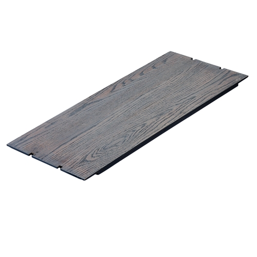 Cal-Mil 3826-1124-83 Ashwood 24"x 11" x 0.5"H Gray Oak Display Riser Shelf-2 Each