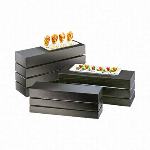 Cal-Mil 1943-7-96 Midnight Bamboo 20" x 7" x 7"H Rectangular Crate Riser