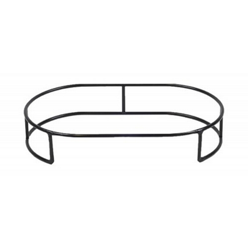Cal-Mil 22325-3-13 17.75" x 10.75" x 3"H Black Metal Platter Riser