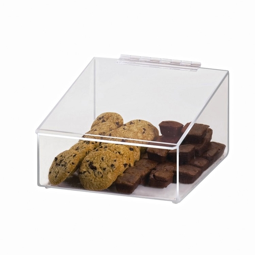 Cal-Mil 272 Classic 10" x 10" Clear Acrylic Countertop Food Bin