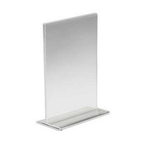 Cal-Mil 583 Classic 8.5" x 11"H Clear Acrylic Card Holder - 1 Doz