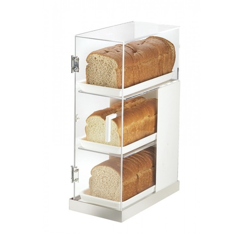 Cal-Mil 3021-55 Luxe 7" x 14" x 20.25"H Clear Acrylic Bread Display Case
