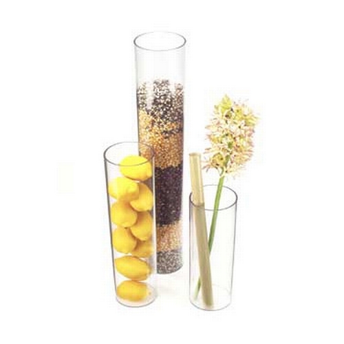 Cal-Mil 872-16 4" Dia. x 16"H Clear PETG Accent Display Tube