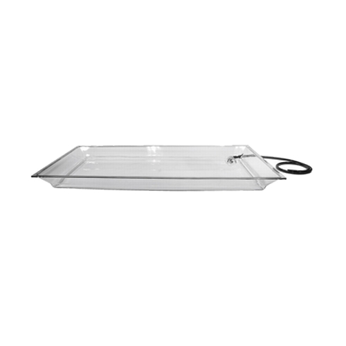 Cal-Mil IP252 48" x 24" x 4"H Clear Acrylic Ice Display Pan