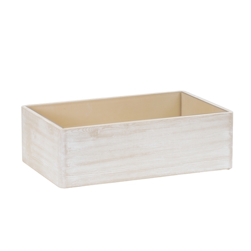 Cal-Mil 22421-12-113 Newport 12" x 20" x 6.5"H Rectangular Ice Bucket