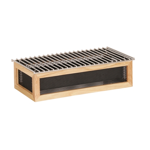 Cal-Mil 22900-115 Camden 19.75" x 10" x 5.75"H Rectangular Chafing Dish Stand