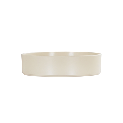 Cal-Mil 22013-10-103 Hudson 10" Dia. x 2.5"H Ivory Melamine Bowl - 6 Each