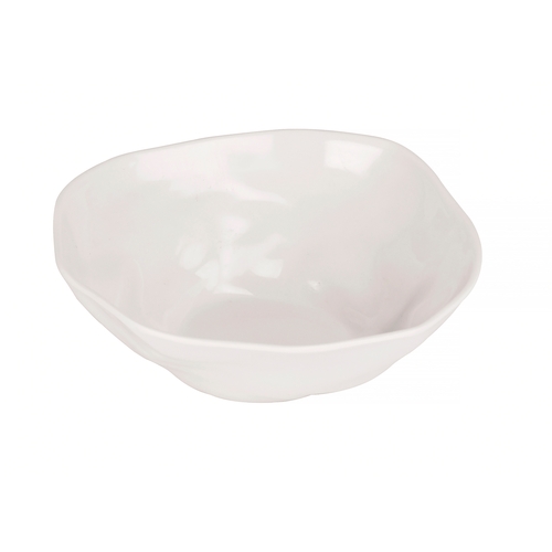 Cal-Mil 22305-8-103 Marin 7.5" Dia. x 2"H Ivory Melamine Bowl - 6 Each