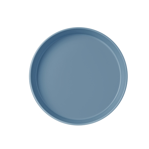 Cal-Mil 22500-10-111 Hudson 10"Dia. x 3.5"H Stone Blue 120 oz. Deep Bowl - 6 Each