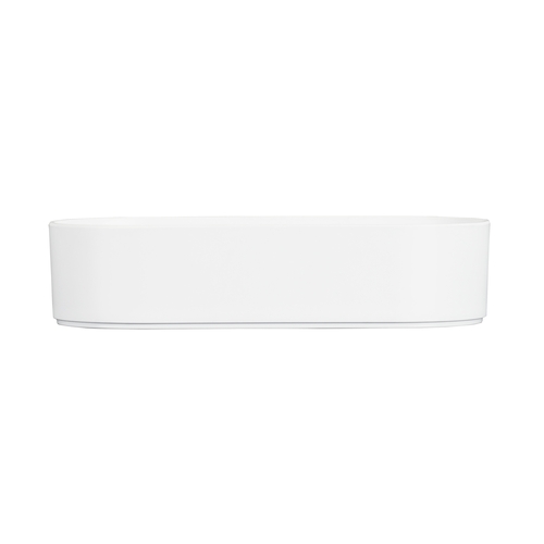 Cal-Mil 22501-136-15 Hudson 13" x 6" x 3"H White Melamine Bowl - 3 Each