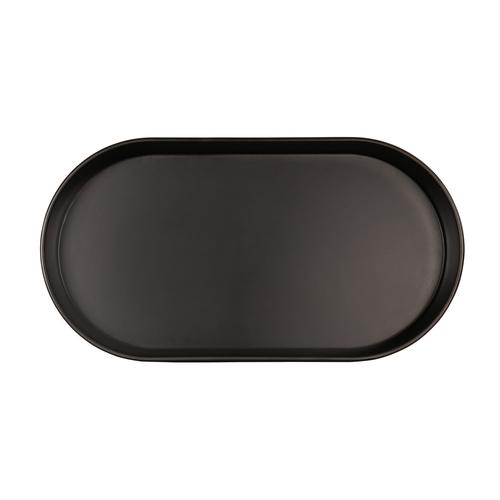 Cal-Mil 22501-1612-13 Hudson 12" x 6" Black 12 Qt. Raised Rim Deep Bowl - 4 Each