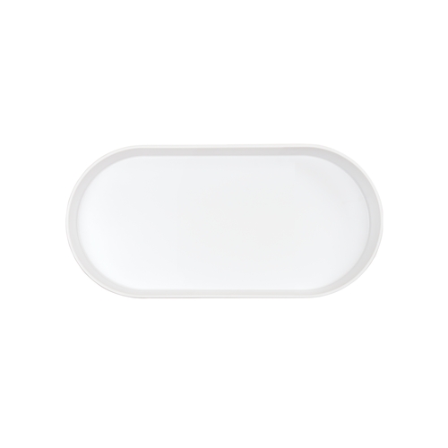 Cal-Mil 22501-1612-15 Hudson 12" x 6" White 12 Qt. Raised Rim Deep Bowl - 4 Each