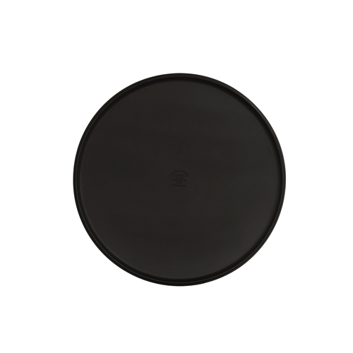 Cal-Mil 22550-14-13 Hudson 14" Dia. x 3.5"H Black Melamine Bowl - 3 Each