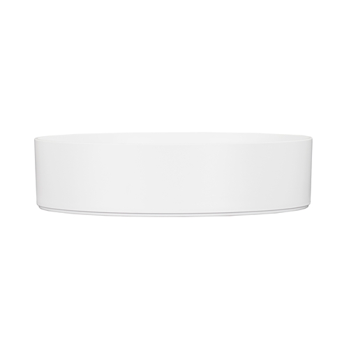 Cal-Mil 22550-14-15 Hudson 14" Dia. x 3.5"H White Melamine Bowl - 3 Each