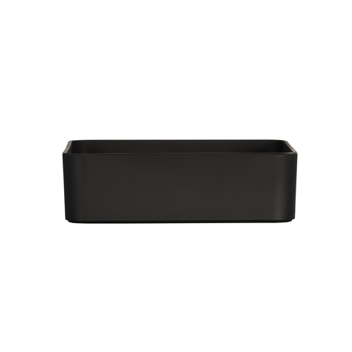 Cal-Mil 24002-10-13 Hudson 10" x 10" x 3"H Black Melamine Bowl - 3 Each