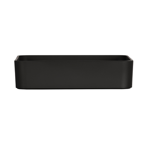 Cal-Mil 24002-14-13 Hudson 14" x 14" x 3"H Black Melamine Bowl - 3 Each