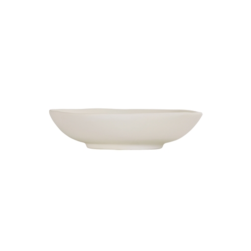 Cal-Mil 24030-7-103 7" Dia. x 1.75"H Ivory Melamine 16 oz. Hand Thrown Bowl