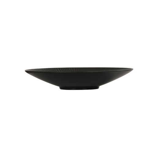 Cal-Mil 24057-14-13 Nomi 14" Dia. x 2.5"H Black Melamine Bowl - 6 Each