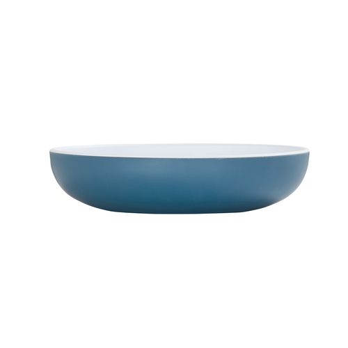 Cal-Mil 24106-7-11115 Sophie 7.75" Dia. x 1.75"H Matte Stone Blue Melamine Bowl