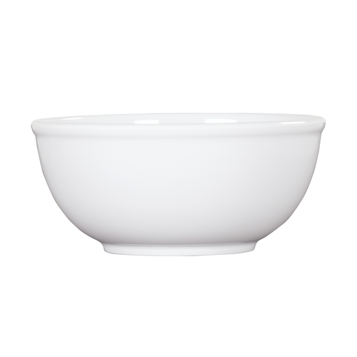 Cal-Mil 418-10-15 Classic 10" Dia. x 5"H White Melamine Bowl - 3 Each