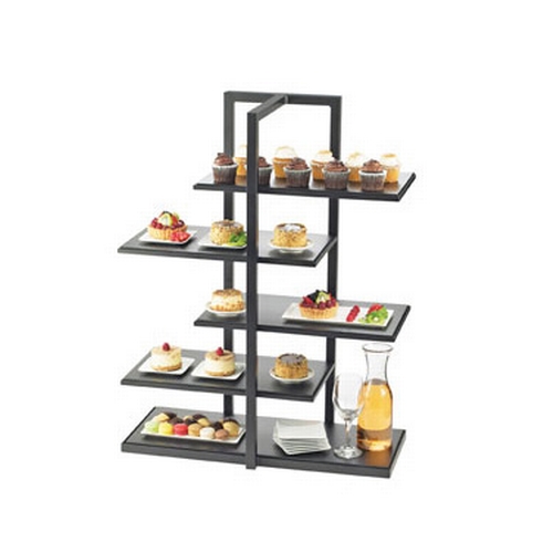Cal-Mil 3303-96 One by One 28.5" x 13.5" x 36.5"H 5-Tier Display Stand
