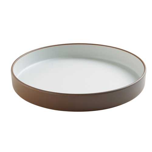 Cal-Mil 22017-10-89 Hudson 10" Dia. x 1.5"H Stoneware Melamine Plate - 6 Each