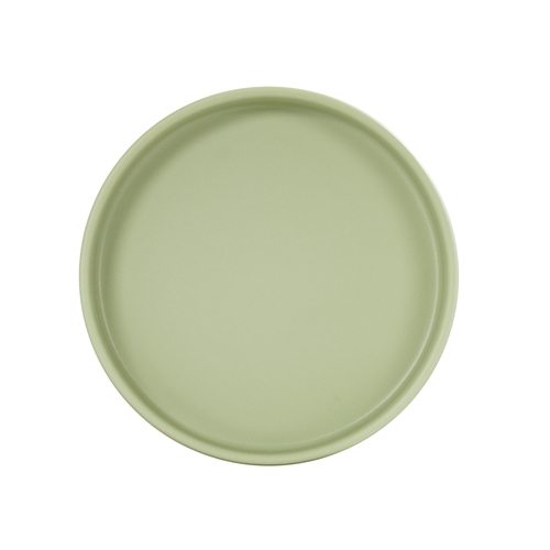 Cal-Mil 22017-6-107 Hudson 6" Dia. x 1.5"H Matcha Melamine Plate - 6 Each