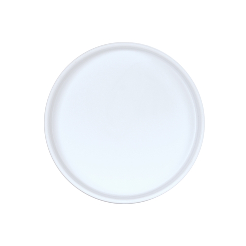 Cal-Mil 22017-6-15 Hudson 6" Dia. x 1.5"H White Melamine Plate - 6 Each