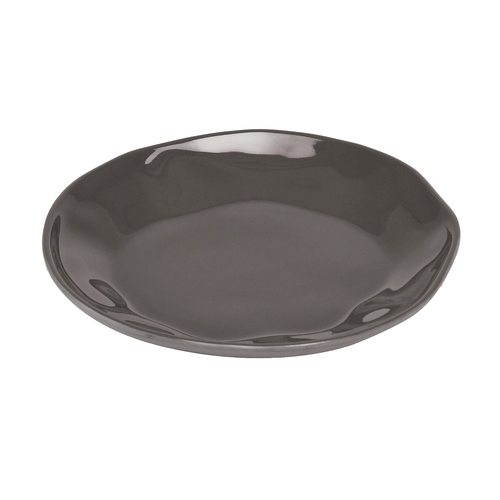 Cal-Mil 22304-7-101 Marin 6.5" Diameter Cinder Melamine Plate - 6 Each