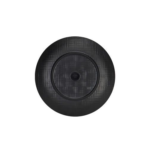 Cal-Mil 22328-7-13 Sedona 7" Dia. Black Melamine Plate - 6 Each