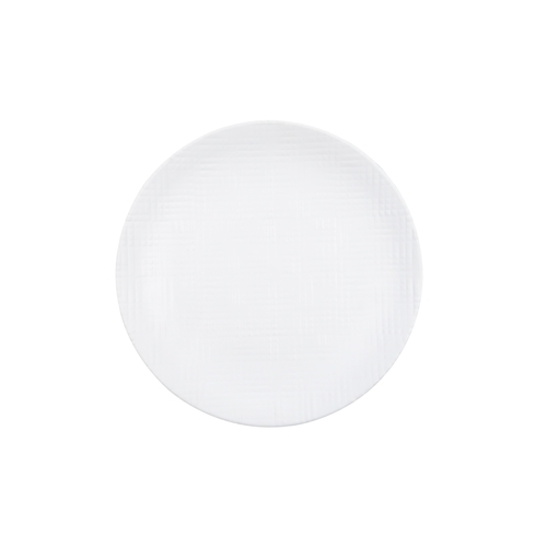 Cal-Mil 22328-7-15 Sedona 7" Dia. White Melamine Plate - 6 Each