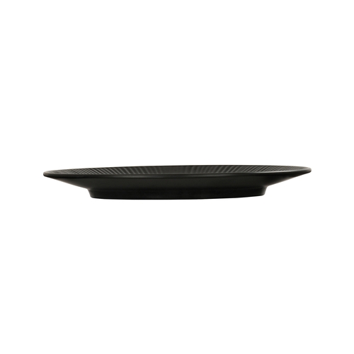 Cal-Mil 24051-9-13 Nomi 9" Dia. x 0.75"H Black Melamine Plate - 6 Each