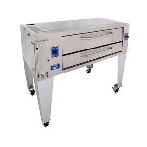 Bakers Pride Y-600 Pizza Oven Super Deck Gas Single Deck Oven 60inW x 36inD