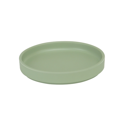 Cal-Mil 22026-8-107 Hudson 8.25" Dia. Matcha Melamine Low Rim Plate - 6 Each