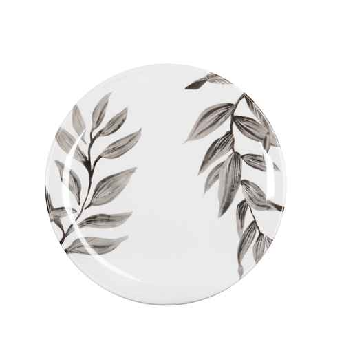 Cal-Mil 22351-10-118 Botanica 10" Dia. Glossy Melamine Coupe Plate - 6 Each
