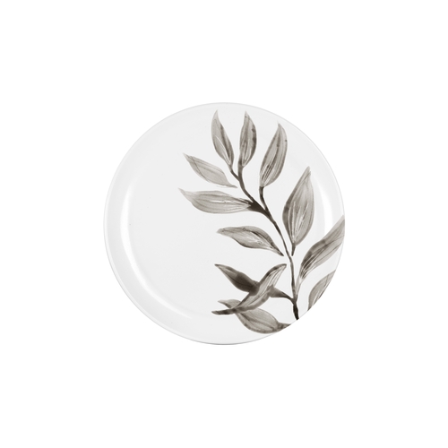 Cal-Mil 22351-7-118 Botanica 7" Dia. Glossy Melamine Coupe Plate - 6 Each