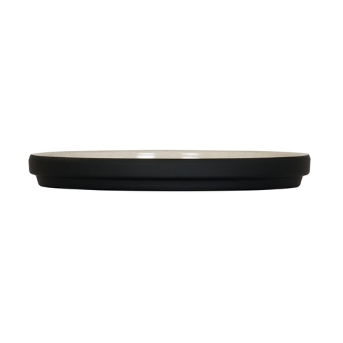 Cal-Mil 26130-6-138 Sorelle 6" Dia. Two-Tone Melamine Low Rim Plate - 6 Each
