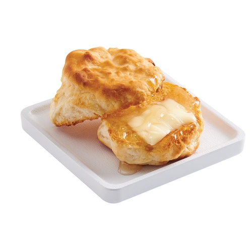 Cal-Mil 22097-15 4" x 4" White Melamine Stackable Serving Tray - 3 Each