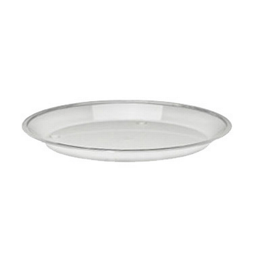 Cal-Mil 315-10-12 Turn N Serve® 10" Dia. x 1"H Clear Acrylic Shallow Tray
