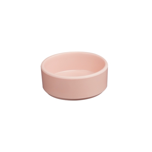 Cal-Mil 22027-108 Hudson 4" Dia. x 1.5" Blush Melamine Ramekin - 6 Each