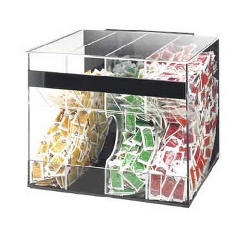 Cal-Mil 866 18.5" x 16.5" Clear Plastic Condiment Packet Dispenser